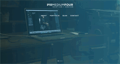 Desktop Screenshot of mediumfour.com